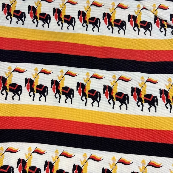 VINTAGE 1960’s Striped Equestrian Horse Micro Mini Dress/Tunic by Pamela Foster - Picture 6 of 9